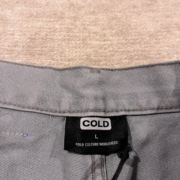 Cold Culture V1 CARPENTER PANTS FADED GREY Size L - Picture 8 of 13